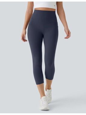 Halara UltraSculpt High Waisted Tummy Control Shaping Leggings Mood Indigo XL